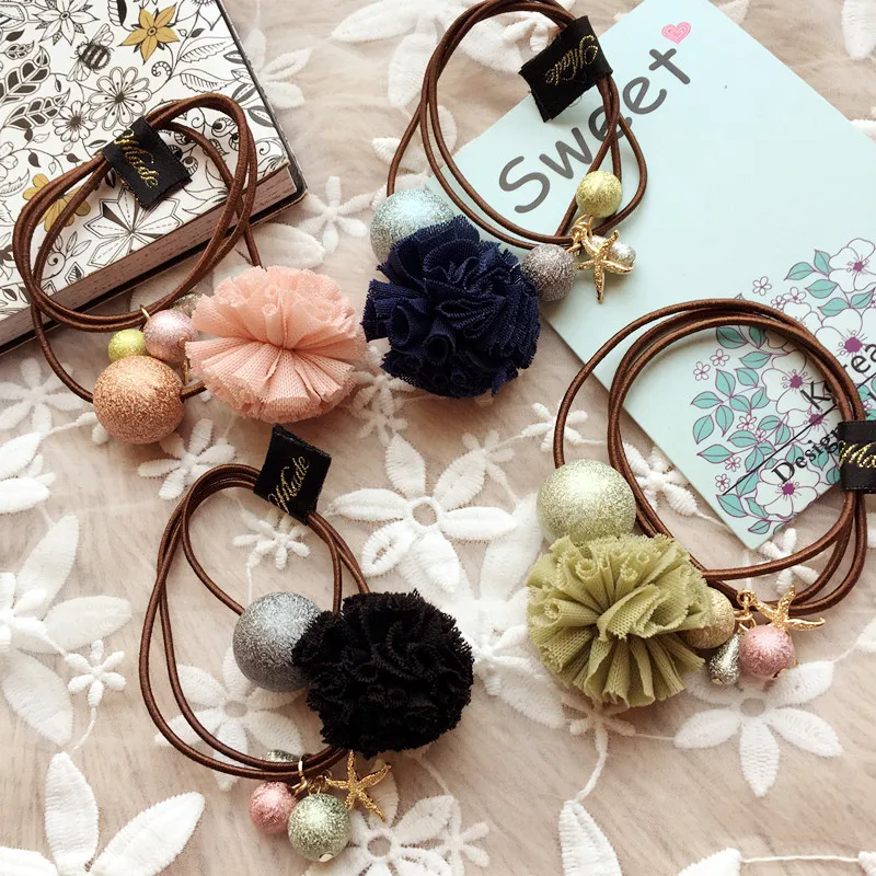 Korean Fashion Women Hair Accessories Cute Starfish Elastic Hair Bands Girl Hairband Hair Rope Gum Rubber Band FANSSEE 1 Pcs
Korean Fashion Women Hair Accessories Cute Starfish Elastic Hair Bands Girl Hairband Hair Rope Gum Rubber Band FANSSEE 1 Pcs