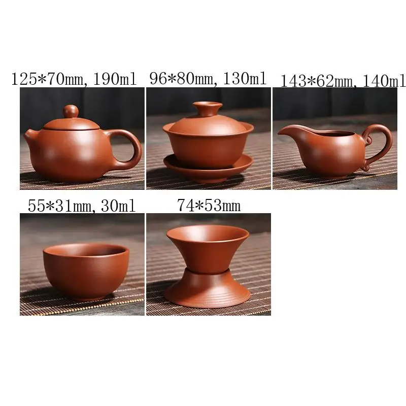 Handmade Purple Clay Kung Fu Tea Set Teapot Drinkware Tea Pot Cup Set Zisha Ceramic Chinese Gaiwan Teaset Kettle Teaware Sets
Handmade Purple Clay Kung Fu Tea Set Teapot Drinkware Tea Pot Cup Set Zisha Ceramic Chinese Gaiwan Teaset Kettle Teaware Sets