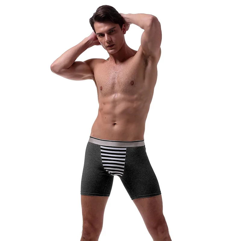Men Boxer Cotton Sexy Long Leg Boxer Shorts Men Underwear Striped Boxer Male Underpants Cuecas Boxer Underwear Men Panties Trunk
Men Boxer Cotton Sexy Long Leg Boxer Shorts Men Underwear Striped Boxer Male Underpants Cuecas Boxer Underwear Men Panties Trunk