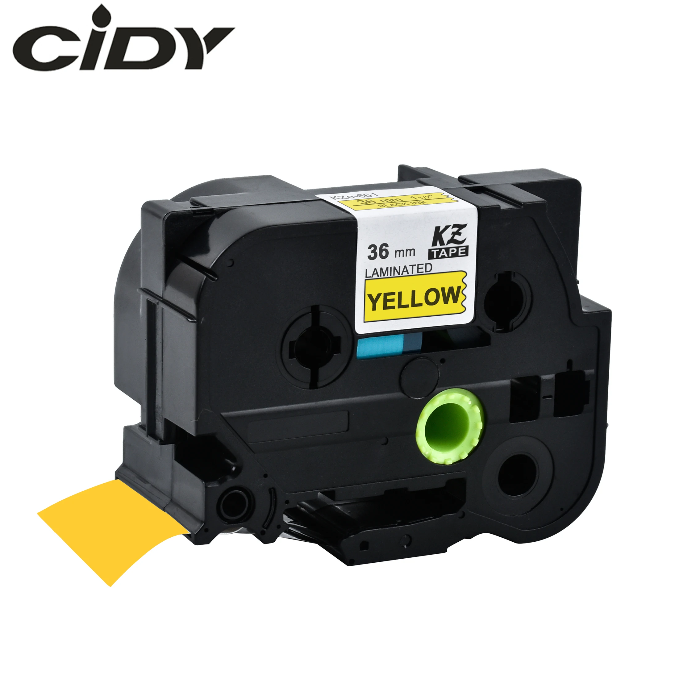 CIDY Tze 661 Tz661 Black on yellow Laminated Compatible P touch 36mm tze-661 tz-661 tze661 Label Tape Cassette Cartridge
CIDY Tze 661 Tz661 Black on yellow Laminated Compatible P touch 36mm tze-661 tz-661 tze661 Label Tape Cassette Cartridge