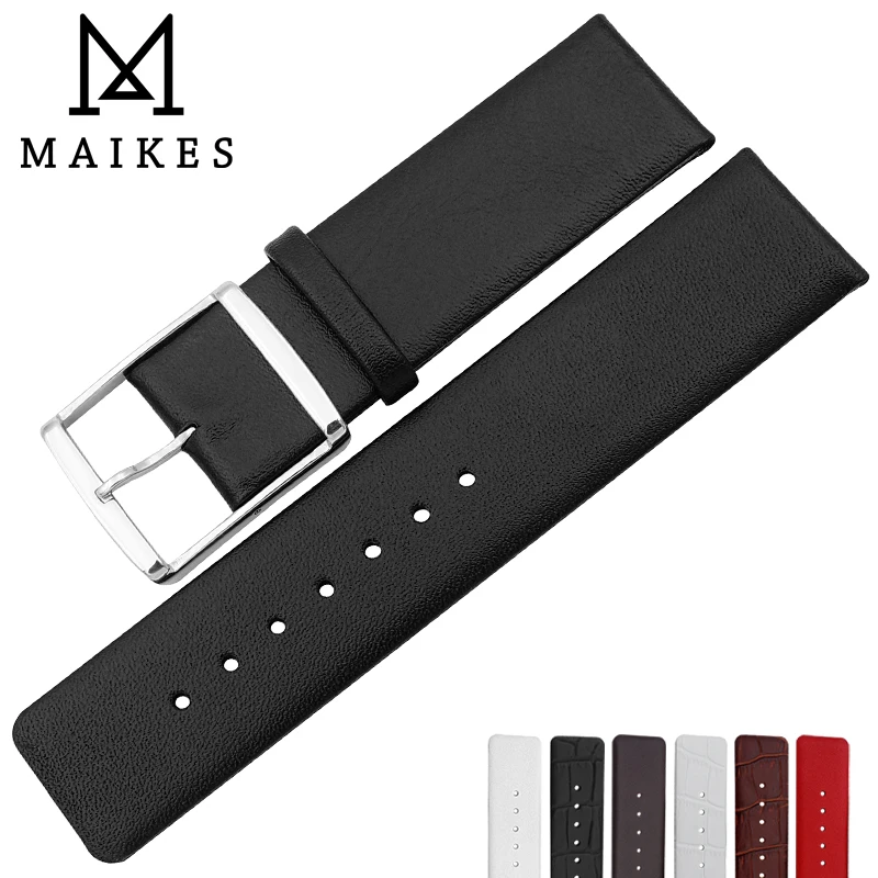 MAIKES Watch Accessories 16mm-22mm Genuine Leather Watch Band For Calvin Klein Watch Strap Replacement Bracelet CK Watchband
MAIKES Watch Accessories 16mm-22mm Genuine Leather Watch Band For Calvin Klein Watch Strap Replacement Bracelet CK Watchband