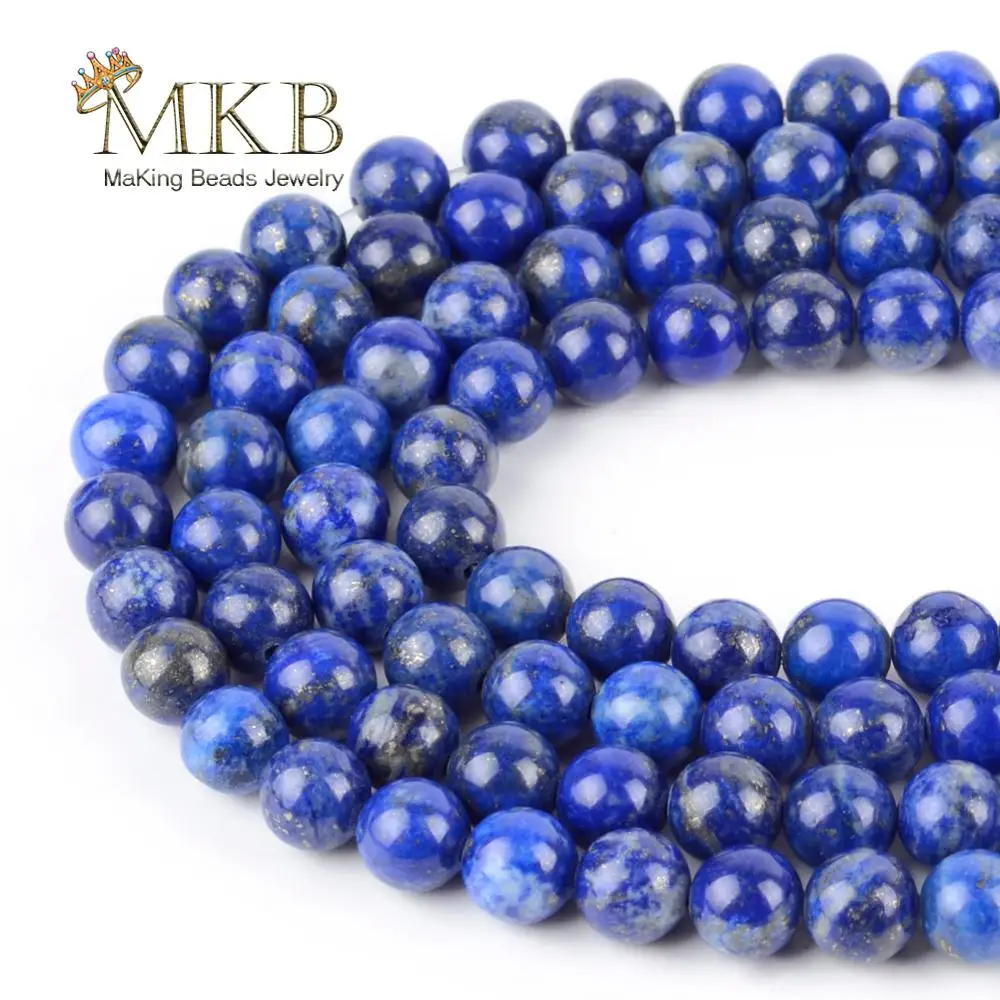 AAA Natural Stone Lapis Lazuli Round Loose Beads For Jewelry Making Spacer Beads Diy Bracelet Necklace 4 6 8 10 12mm 15inches
AAA Natural Stone Lapis Lazuli Round Loose Beads For Jewelry Making Spacer Beads Diy Bracelet Necklace 4 6 8 10 12mm 15inches