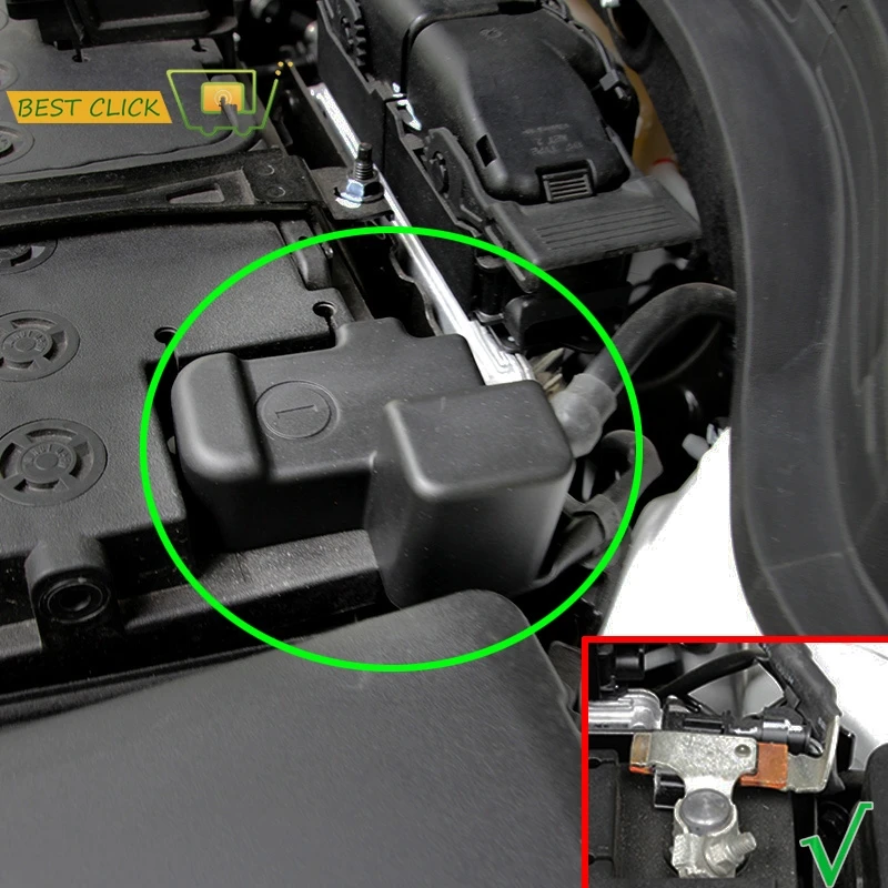 Battery Negative Terminal Cover For Hyundai Accent Solaris Verna KIA RIO Soul EV Stonic Dodge Attitude Batteries Covers ABS
Battery Negative Terminal Cover For Hyundai Accent Solaris Verna KIA RIO Soul EV Stonic Dodge Attitude Batteries Covers ABS