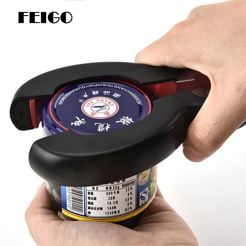 FEIGO 6-in-1 Canned Gourd-shaped Can Opener Multi Purpose Screw Cap Jar Openers Bottle Lid Grip Wrench Kitchen Accessories F555
FEIGO 6-in-1 Canned Gourd-shaped Can Opener Multi Purpose Screw Cap Jar Openers Bottle Lid Grip Wrench Kitchen Accessories F555