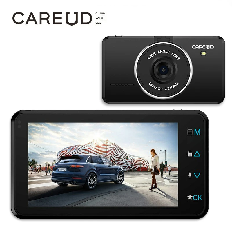 CAREUD 3 0 "Автомобильный видеорегистратор HD 1080P ips экран DVR Поддержка двойной