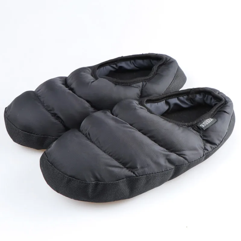 Зимние мужские и женские тапочки женская домашняя теплая Домашняя обувь