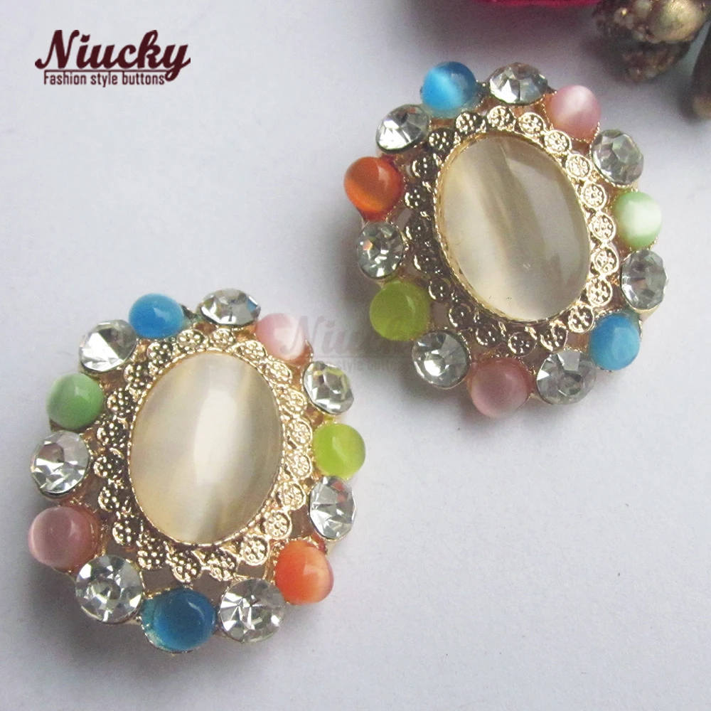 Niucky rhinestone buttons 28mm Shank Cat eye rhinestone metal button wedding craft metal rhinestone decorative buckle M0304d-006
Niucky rhinestone buttons 28mm Shank Cat eye rhinestone metal button wedding craft metal rhinestone decorative buckle M0304d-006