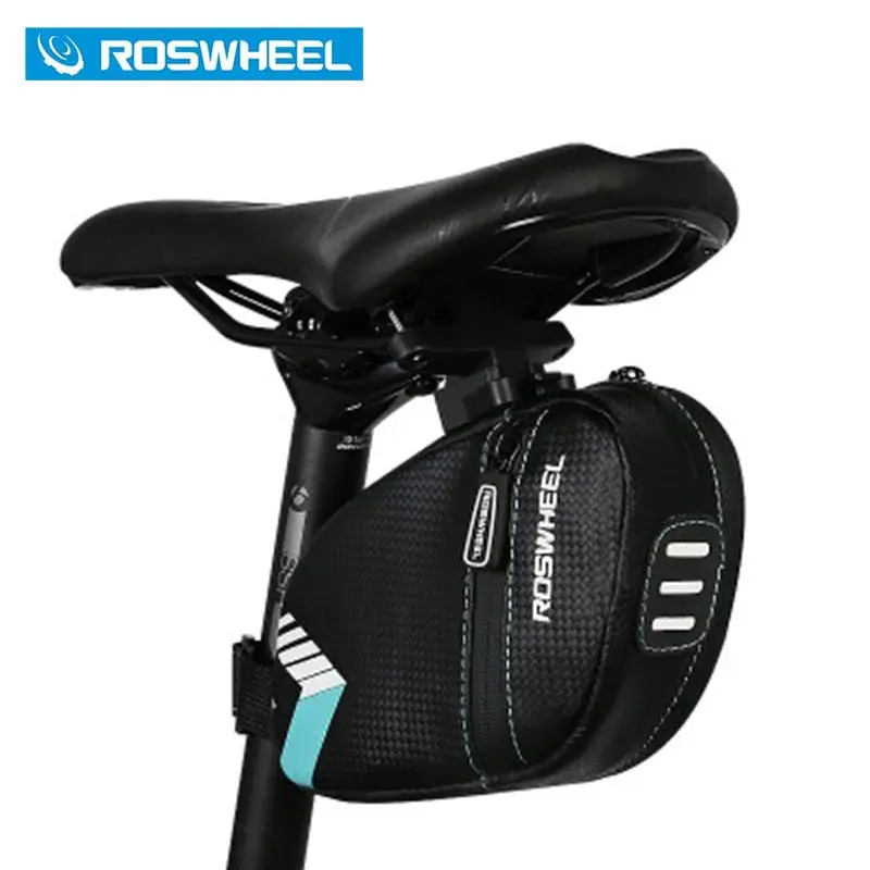 Велосумка Roswheel сумка на седло с задним фонарем карман водонепроницаемая для