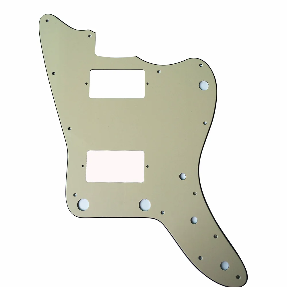 Pleroo под заказ Накладка для гитары-для Мите Jazzmaster гитары с хамбакером PAF 3-слойная