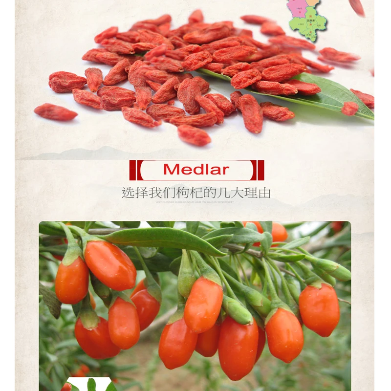 New Arrival Goji berry Chinese Wolfberry 100g Medlar in Bulk the herbal tea Grade A Health Tea Bag Goji Berries Gouqi berry
New Arrival Goji berry Chinese Wolfberry 100g Medlar in Bulk the herbal tea Grade A Health Tea Bag Goji Berries Gouqi berry