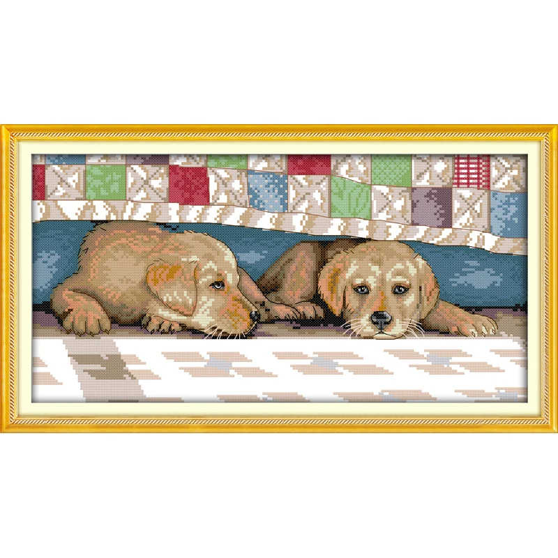 Everlasting Love We' Re Having A Break Chinese Cross Stitch Kits Ecological Cotton Stamped Printed 11CT DIY New Year Decorations
Everlasting Love We' Re Having A Break Chinese Cross Stitch Kits Ecological Cotton Stamped Printed 11CT DIY New Year Decorations