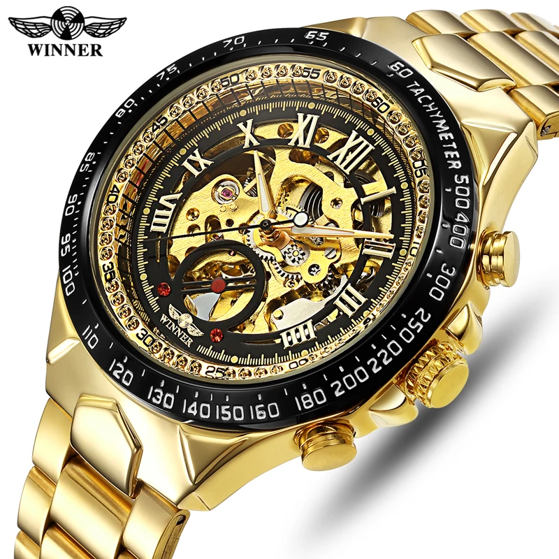 T-WINNER Luxury Brand Men Watch Mens Fashion Sport Self Winding Mechanical Watches Man Skeleton Wristwatch Relogio Masculino
T-WINNER Luxury Brand Men Watch Mens Fashion Sport Self Winding Mechanical Watches Man Skeleton Wristwatch Relogio Masculino