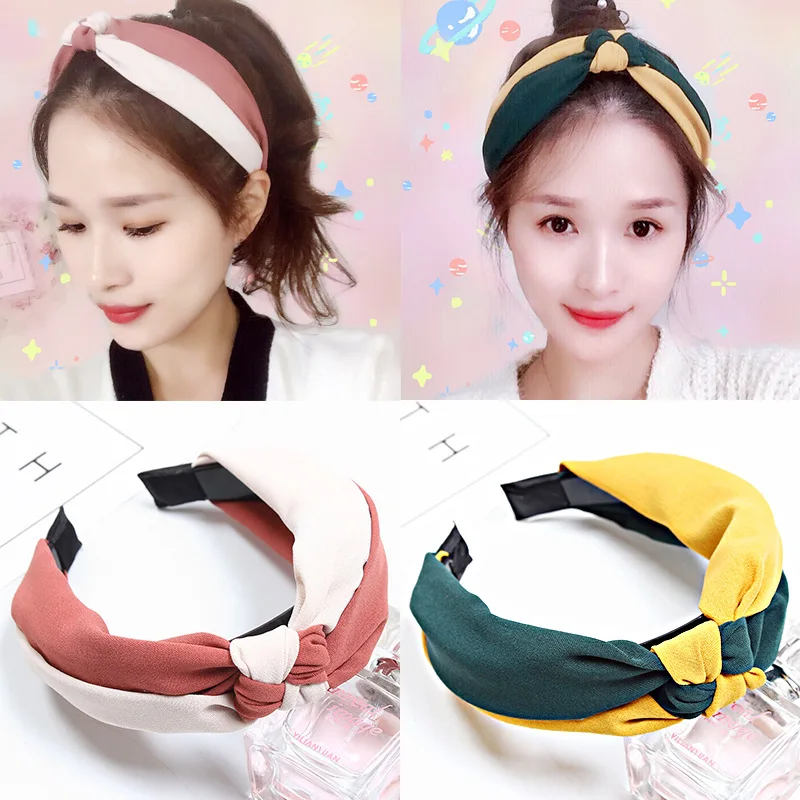 New Arrival Hairbands For Women Girls Head Bands Two colors Knitting Knotted Hair Bezel Lady Hair Hoop Female Hair Accessories
New Arrival Hairbands For Women Girls Head Bands Two colors Knitting Knotted Hair Bezel Lady Hair Hoop Female Hair Accessories
