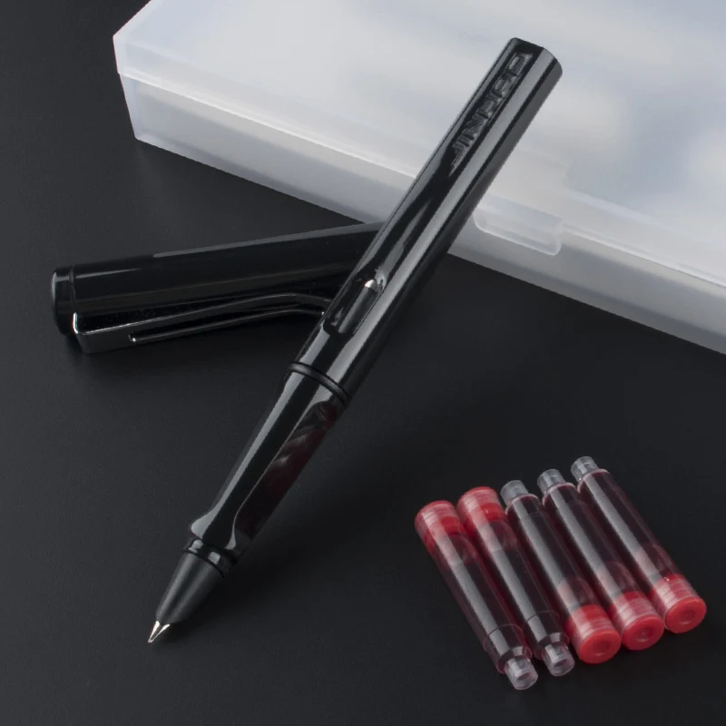 Jinhao 599A Candy Color Plastic Fountain Pen With Ink Sac For Kids Student Gift School Materials
Jinhao 599A Candy Color Plastic Fountain Pen With Ink Sac For Kids Student Gift School Materials
