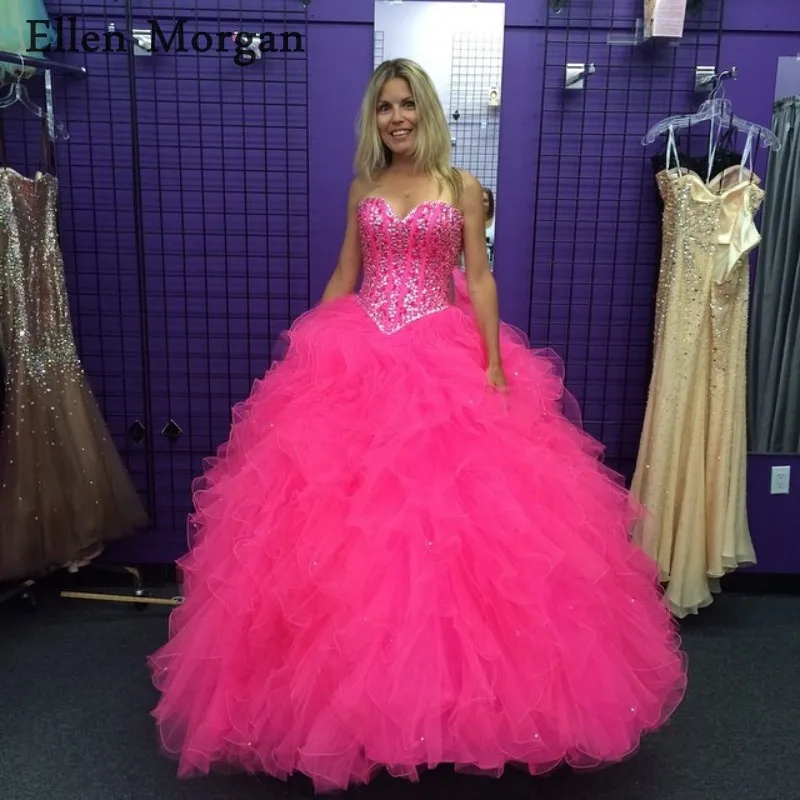 Женское элегантное платье Quinceanera, Розовое Бальное Платье с бахромой, на шнуровке, с кристаллами, 15-16 дюймов, 2019
Женское элегантное платье Quinceanera, Розовое Бальное Платье с бахромой, на шнуровке, с кристаллами, 15-16 дюймов, 2019