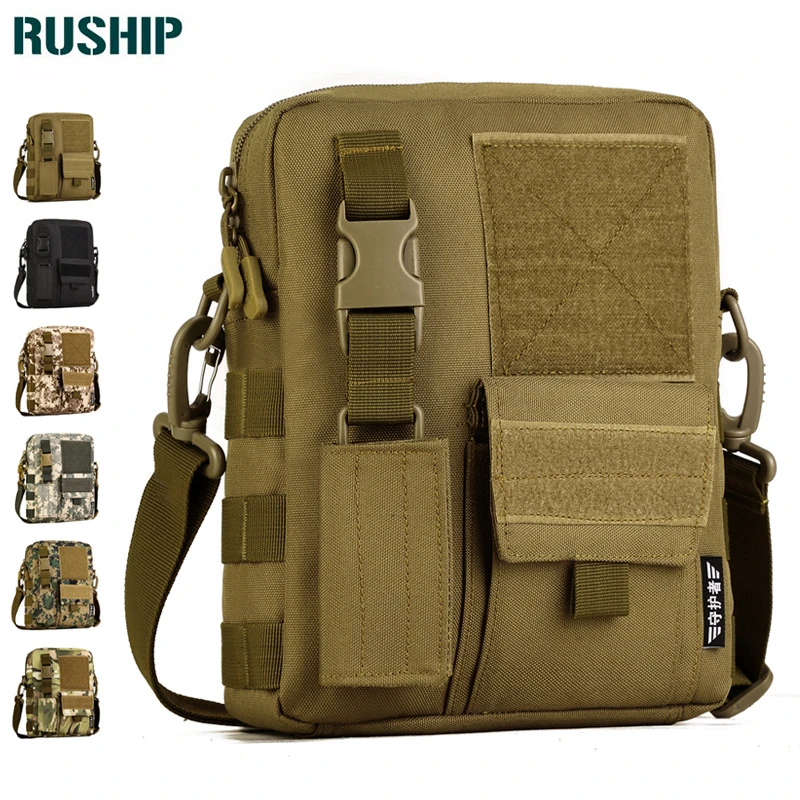 New Key Shoulder Messenger Waist Bag Outdoor Bag Unisex Waterproof Nylon Bags Molle System Military High Capacity Sling Bag
New Key Shoulder Messenger Waist Bag Outdoor Bag Unisex Waterproof Nylon Bags Molle System Military High Capacity Sling Bag