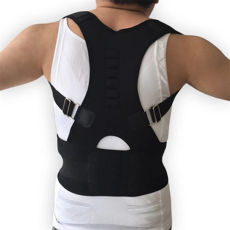 2021 Women Men Neoprene Orthopedic Shoulder Back Support Belts Magnetic Posture Brace Corrector de Posture 10 Magnets Corsets
2021 Women Men Neoprene Orthopedic Shoulder Back Support Belts Magnetic Posture Brace Corrector de Posture 10 Magnets Corsets