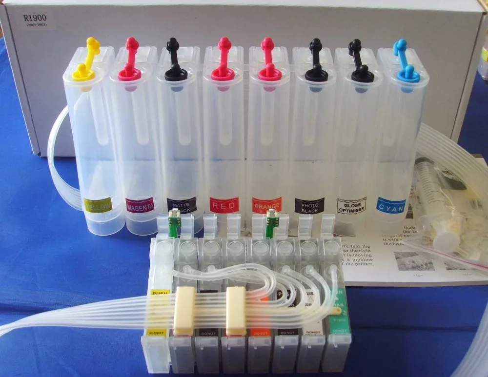Continuous Ink Supply System For EPS R1900 Photo R1900 CISS CIS Empty printer parts
Continuous Ink Supply System For EPS R1900 Photo R1900 CISS CIS Empty printer parts