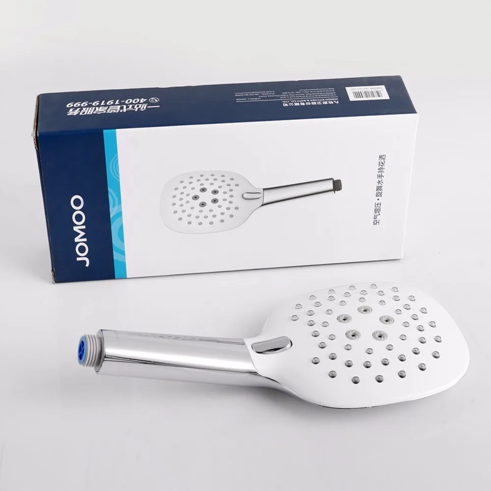 JOMOO Shower Head 3 modes of water out function water saving high pressure rainfall handheld shower waterfall bath sprayer set
JOMOO Shower Head 3 modes of water out function water saving high pressure rainfall handheld shower waterfall bath sprayer set