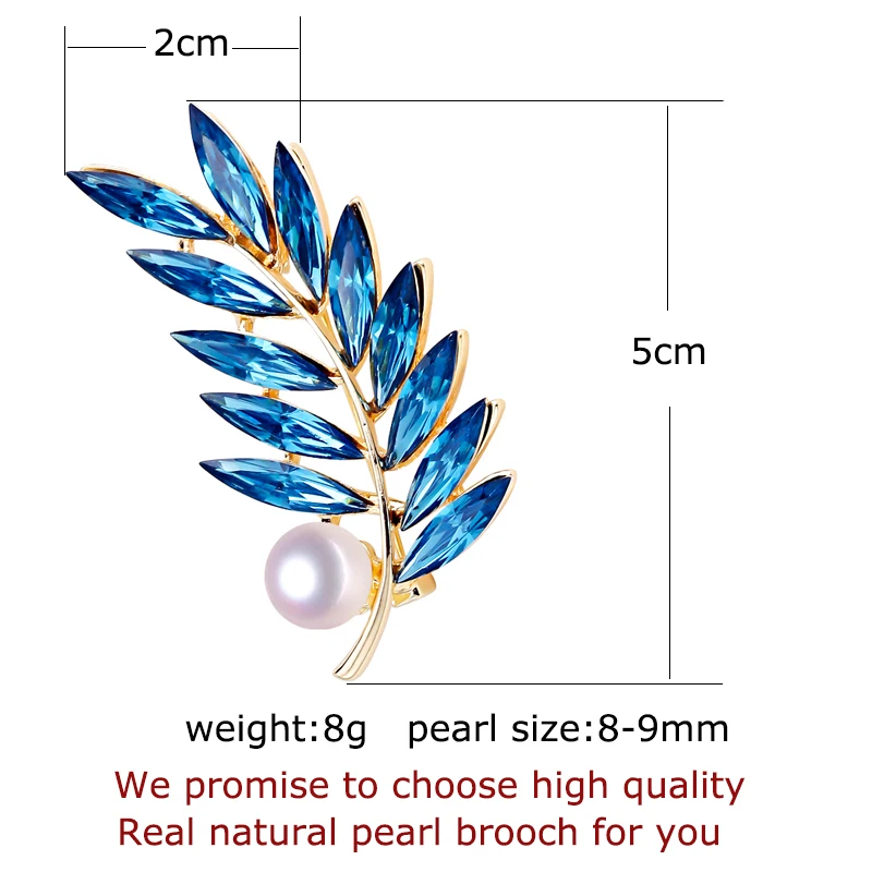 SHDIYAYUN 2019 Pearl Brooch Natural Freshwater Pearl Rinestone Leaf Brooch Simple Pins for Women Jewelry Women's Accessories
SHDIYAYUN 2019 Pearl Brooch Natural Freshwater Pearl Rinestone Leaf Brooch Simple Pins for Women Jewelry Women's Accessories