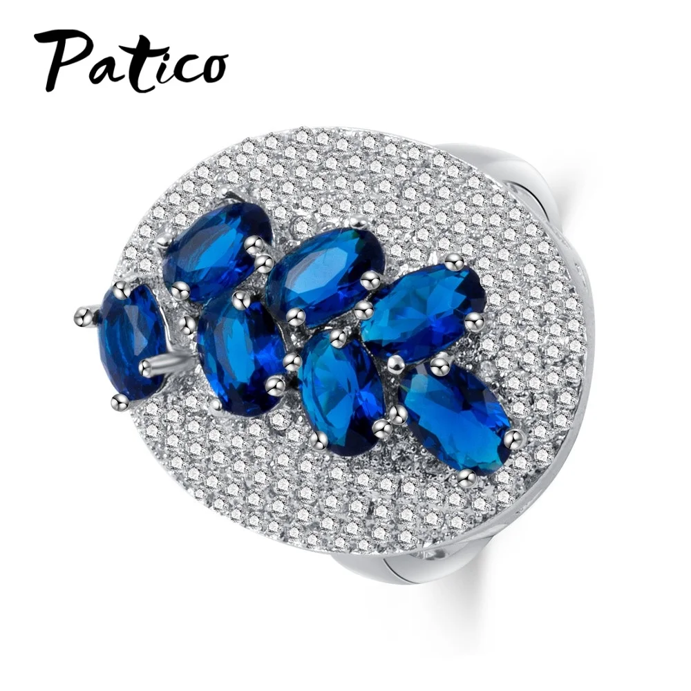 Luxury Colorful Cubic zirconia Finger Ring Women Fashion Dark Blue Colors Jewelry Big Luxury Rings for Different Party
Luxury Colorful Cubic zirconia Finger Ring Women Fashion Dark Blue Colors Jewelry Big Luxury Rings for Different Party