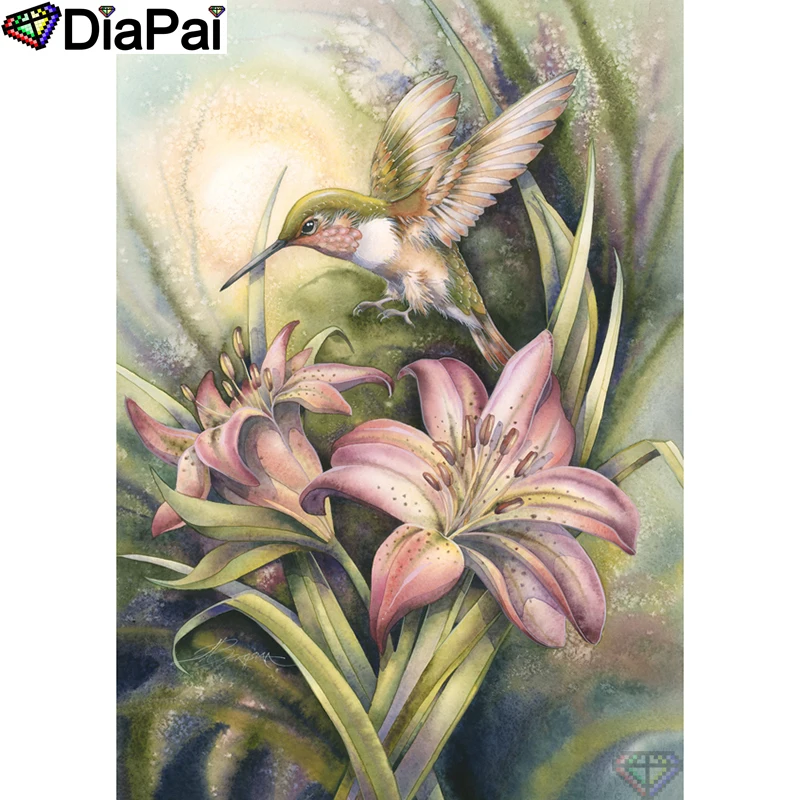 DIAPAI 5D DIY Diamond Painting 100% Full Square/Round Drill "Birds and flowers" Diamond Embroidery Cross Stitch 3D Decor A21866
DIAPAI 5D DIY Diamond Painting 100% Full Square/Round Drill "Birds and flowers" Diamond Embroidery Cross Stitch 3D Decor A21866