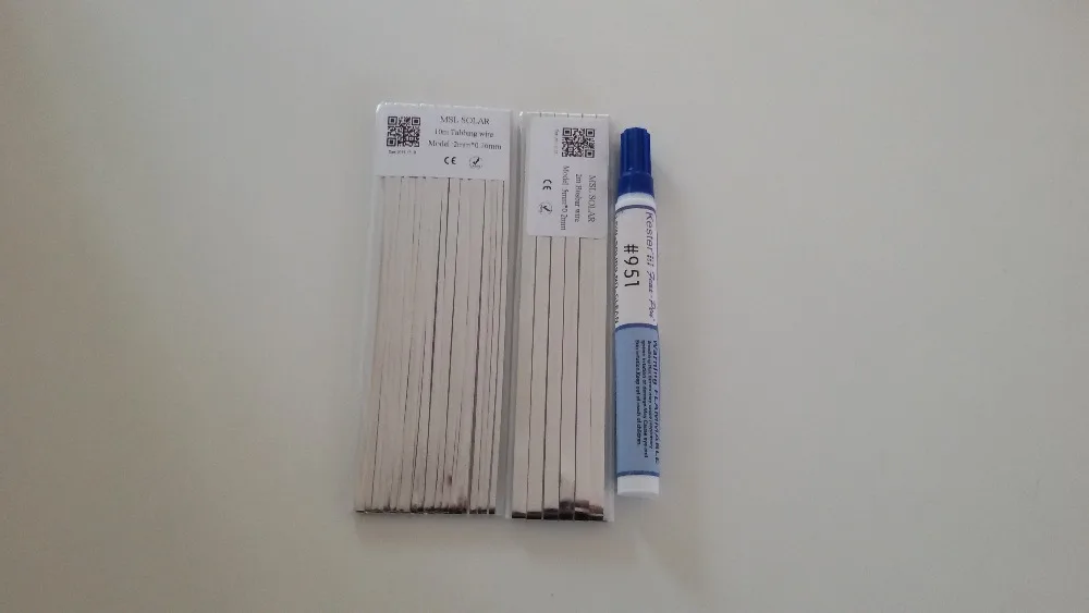 Solar Cell Tabbing wire 10m 2mm*0.16mm +2m Busbar wire 5mm*0.2mm + Flux pen Solder wire for soalr panel Connection Solar cables
Solar Cell Tabbing wire 10m 2mm*0.16mm +2m Busbar wire 5mm*0.2mm + Flux pen Solder wire for soalr panel Connection Solar cables