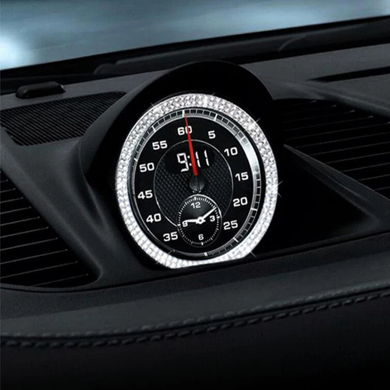 1 шт. Стразы/алюминиевый сплав для интерьера автомобиля, рамка для часов, отделка для Porsche Panamera Cayenne Macan, аксессуары для автостайлинга
1 шт. Стразы/алюминиевый сплав для интерьера автомобиля, рамка для часов, отделка для Porsche Panamera Cayenne Macan, аксессуары для автостайлинга