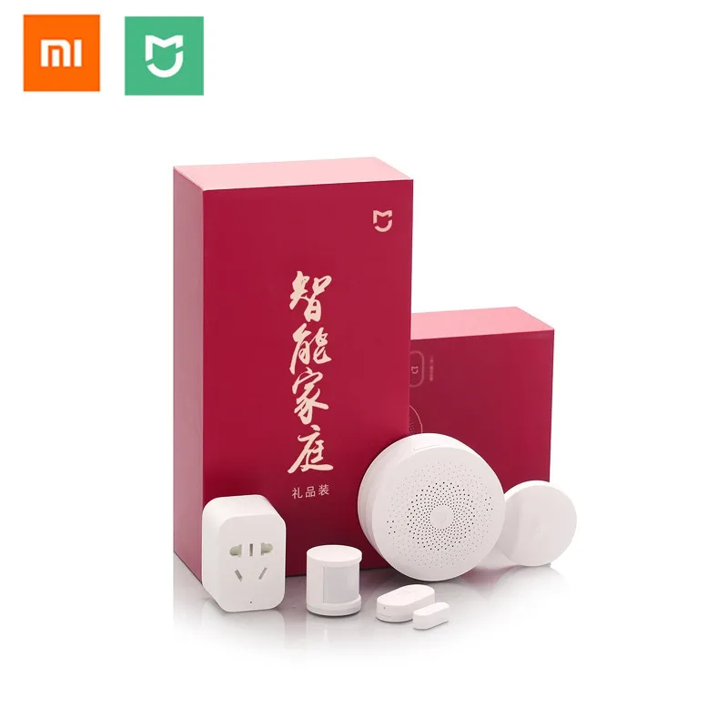 Набор для умного дома Xiaomi 5 в 1 шлюз датчик окна двери тела беспроводной