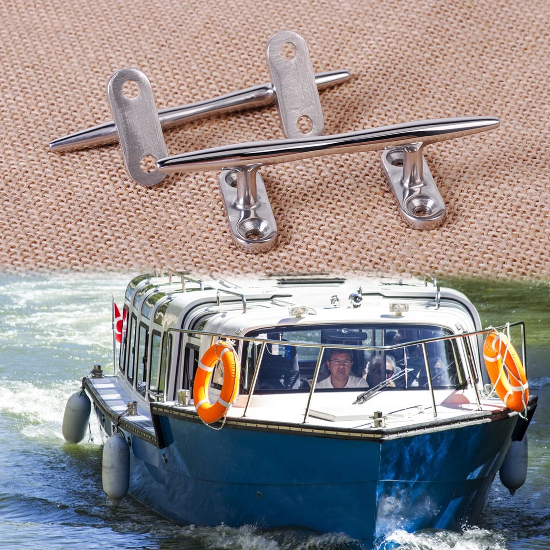CITALL 2PCS Stainless Steel Dock Deck Line Rope Cleat Tie Boat Yacht Marine Hardware Latch
CITALL 2PCS Stainless Steel Dock Deck Line Rope Cleat Tie Boat Yacht Marine Hardware Latch