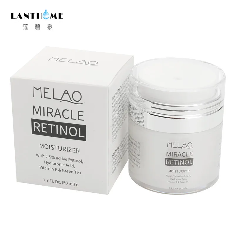 Увлажнитель для лица Retinol 2.5% антивозрастной крем уменьшает морщинки и тонкие