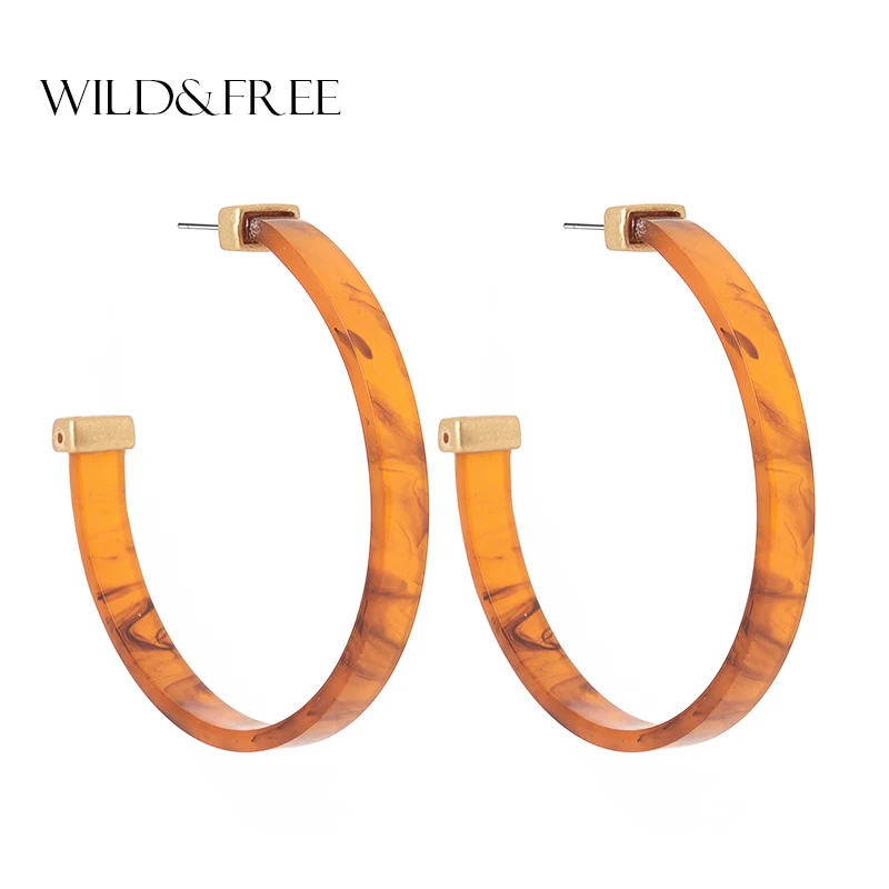 Wild&Free New Fashion Leopard Multi-Color Big Acrylic Earrings Special Design Semicircle Resin Open Drop Earring Jewelry
Wild&Free New Fashion Leopard Multi-Color Big Acrylic Earrings Special Design Semicircle Resin Open Drop Earring Jewelry