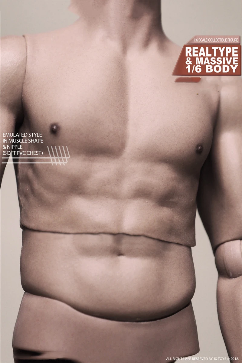 1/6 Scale 12''Asian Man Small Bodies Emulated Style for 1/6 Head Toys Gifts Collections
1/6 Scale 12''Asian Man Small Bodies Emulated Style for 1/6 Head Toys Gifts Collections