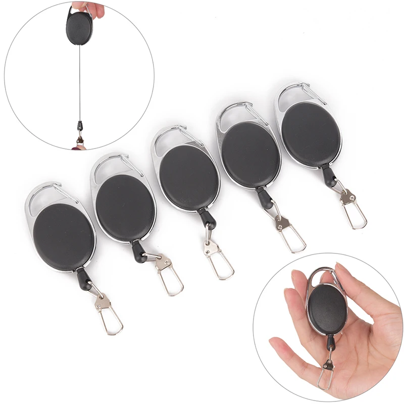 1PC Retractable Pull String Key Chain With Clips Anti Lost Key Ring Alloy Plastic Safty Outdoor Sports Vintage Keychain Black
1PC Retractable Pull String Key Chain With Clips Anti Lost Key Ring Alloy Plastic Safty Outdoor Sports Vintage Keychain Black