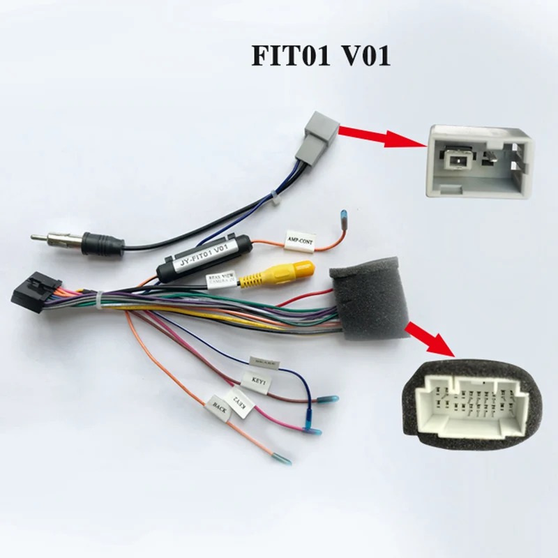 Новый Популярный специальный кабель жгута проводов для HONDA Radio Head Unit adapter.
Новый Популярный специальный кабель жгута проводов для HONDA Radio Head Unit adapter.