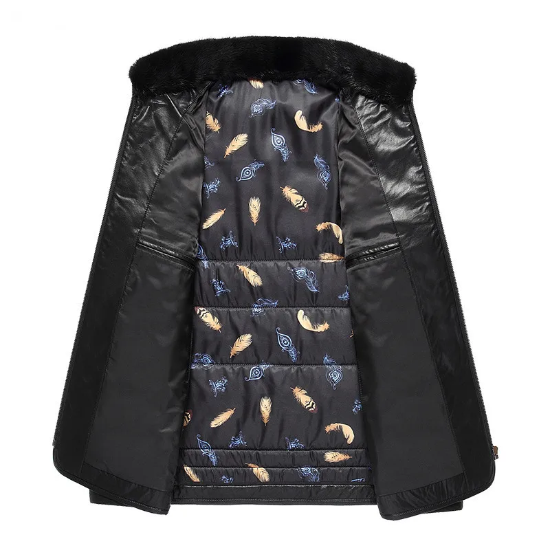 KMETRAM 2020 Fashion Winter Men's Duck Down Jacket PU Leather Men Velvet Fur Jacket Down Parka Outwear parka pluma hombre HH194
KMETRAM 2020 Fashion Winter Men's Duck Down Jacket PU Leather Men Velvet Fur Jacket Down Parka Outwear parka pluma hombre HH194