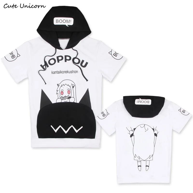 Cute Unicorn Kantai Collection Hoodie short sleeve Coat Hoppou Seiki unisex jackets and coats cosplay costume casual tops
Cute Unicorn Kantai Collection Hoodie short sleeve Coat Hoppou Seiki unisex jackets and coats cosplay costume casual tops
