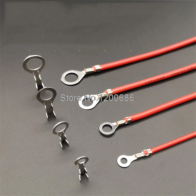 20CM O type grounding connection M4 3.2 4.2 5.2 6.2 screw hole rounding shaped Bare Ring Terminal Connector Crimp wire harness
20CM O type grounding connection M4 3.2 4.2 5.2 6.2 screw hole rounding shaped Bare Ring Terminal Connector Crimp wire harness