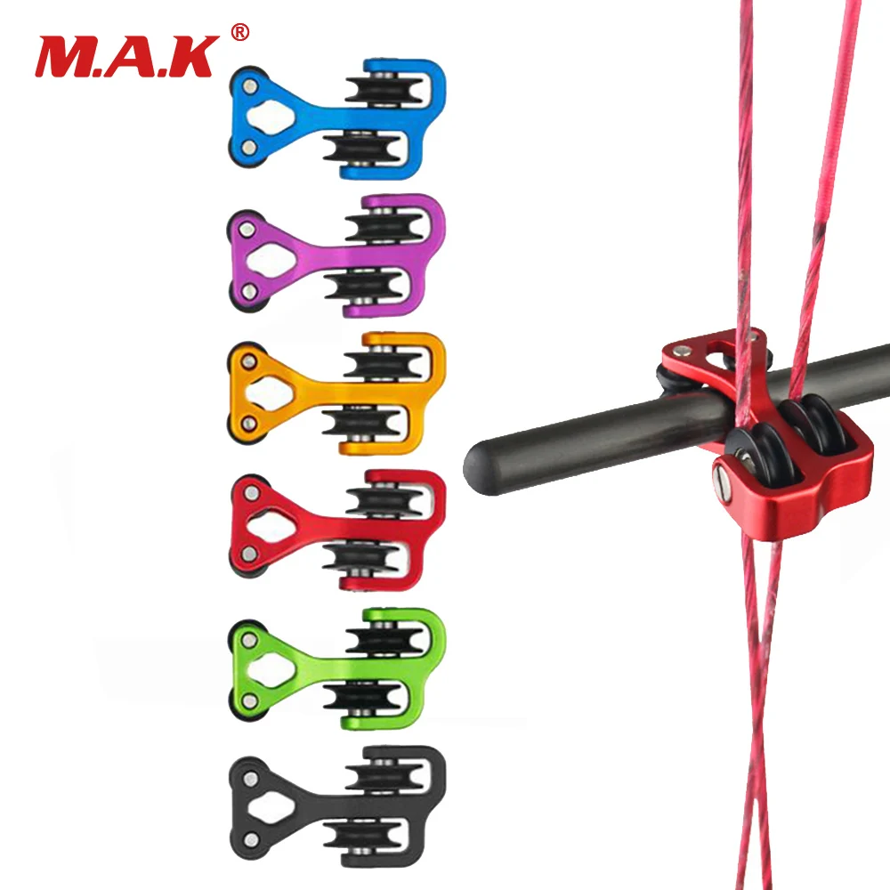 Arrow Pulley Aluminum Archery Cable Slide Compound Bow String Splitter Roller Glide Replacement Bow String Separator
Arrow Pulley Aluminum Archery Cable Slide Compound Bow String Splitter Roller Glide Replacement Bow String Separator