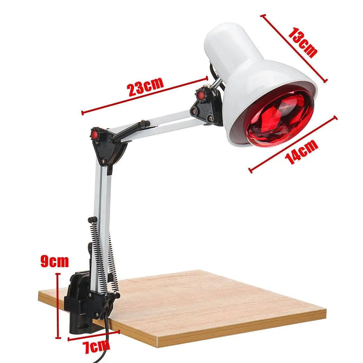 220V 100W Infrared Heat Lamp Heating Therapy Light Therapeutic Pain Relief Health Bulb Physiotherapy Instrument Night Lights
220V 100W Infrared Heat Lamp Heating Therapy Light Therapeutic Pain Relief Health Bulb Physiotherapy Instrument Night Lights