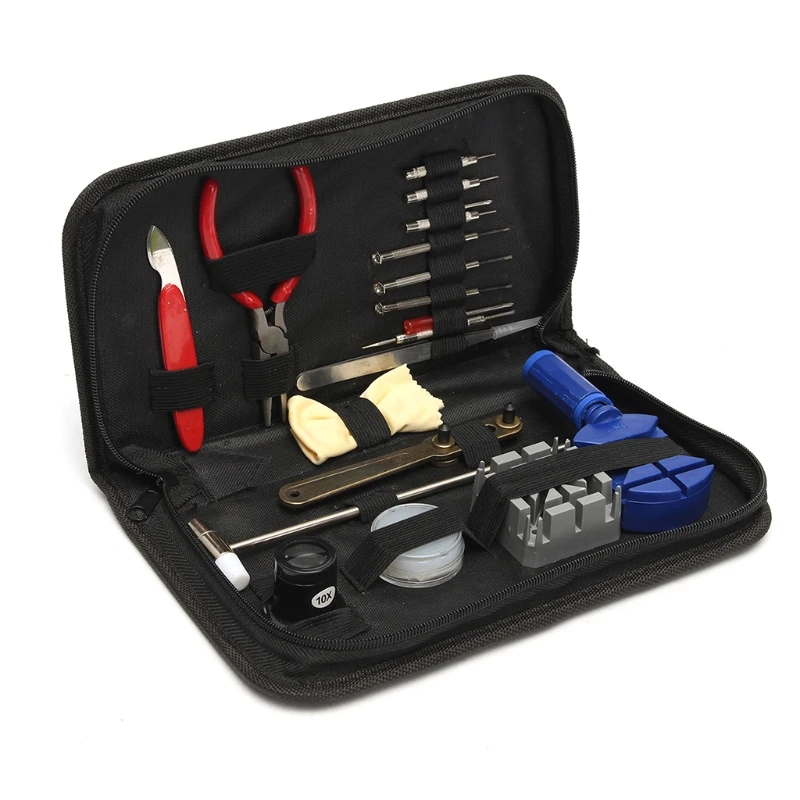 2021 Hot 19pcs Watch Repair Tool Kit Link Remover Spring Bar Tool Opener Screwdriver Case A17_30
2021 Hot 19pcs Watch Repair Tool Kit Link Remover Spring Bar Tool Opener Screwdriver Case A17_30