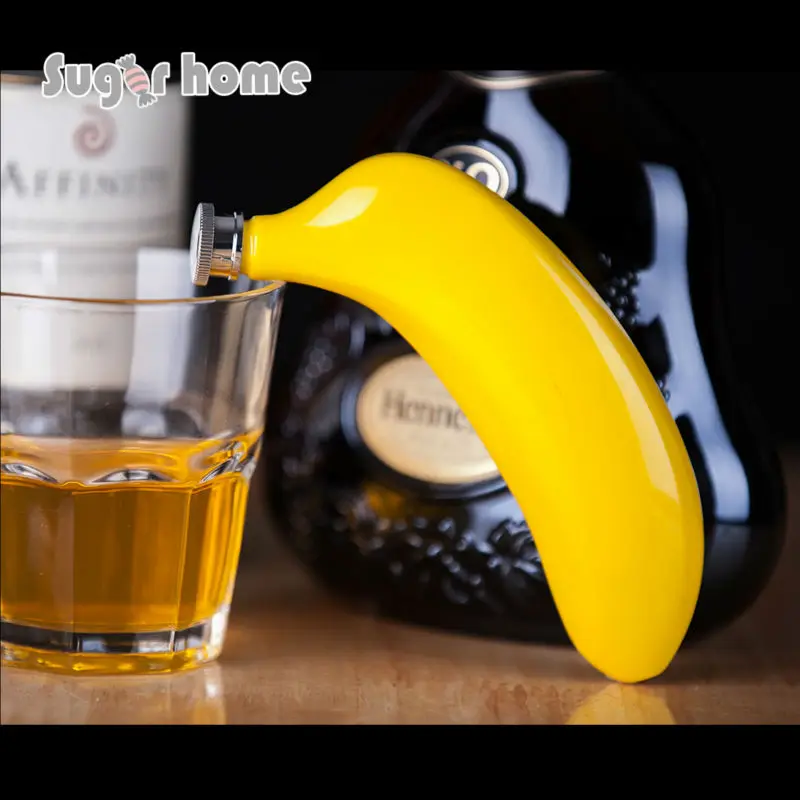 Mealivos Fruit 5 oz Stainless Steel Hip Flask banana wine pot Flask for Alcohol Bottle vodka Whiskey bottle groomsmen gifts
Mealivos Fruit 5 oz Stainless Steel Hip Flask banana wine pot Flask for Alcohol Bottle vodka Whiskey bottle groomsmen gifts