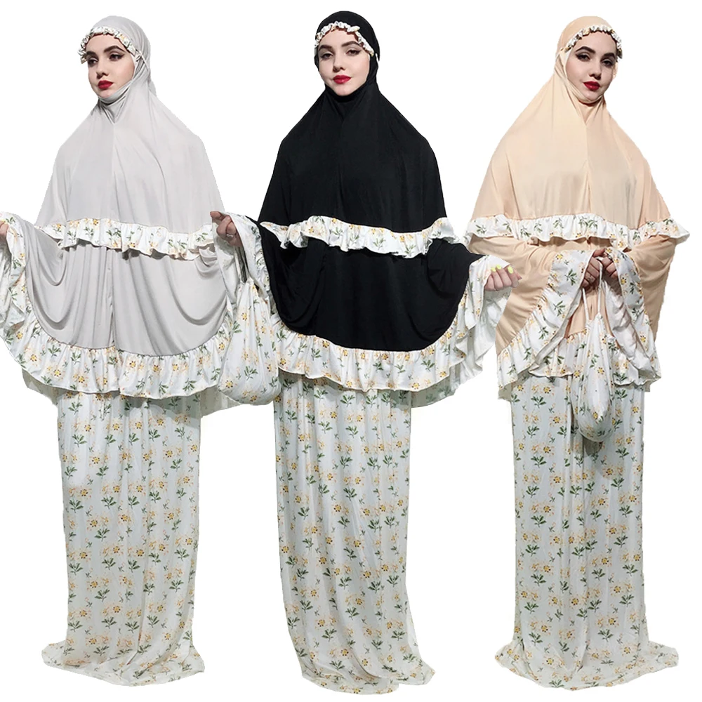 Хиджаб Абая djellaba femme caftan marocain Бангладеш Дубай abaya комплекты для мусульман
