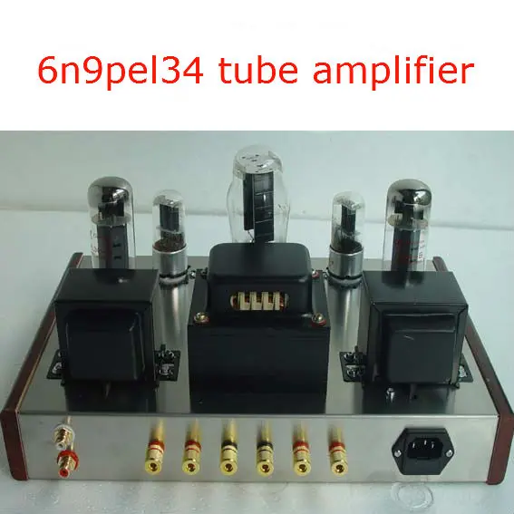 Fever valve vacuum tube 6N9P EL34-B manual welding single end valve vacuum tube amplifier 13W*2
Fever valve vacuum tube 6N9P EL34-B manual welding single end valve vacuum tube amplifier 13W*2