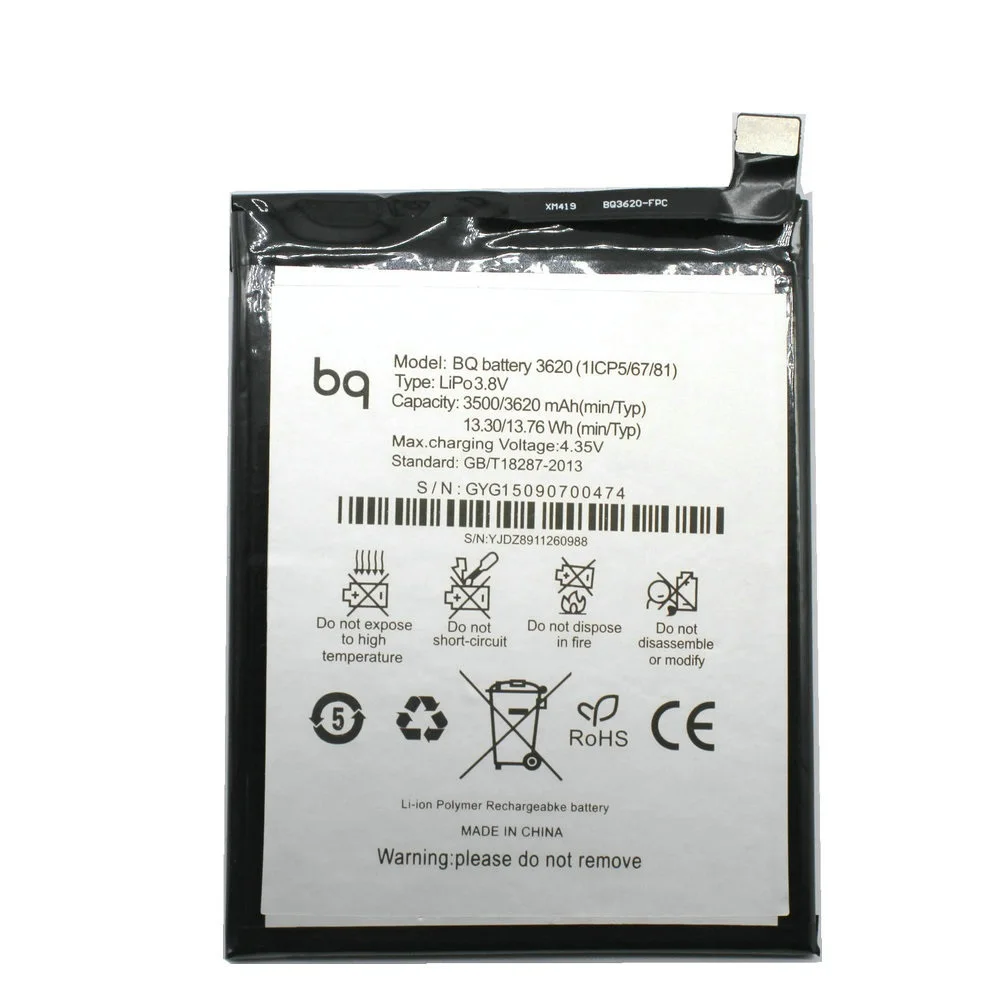 Новый Сменный аккумулятор 100% 3620 мА · ч аккумулятор BQ 3620 для аккумуляторов BQ Aquaris M5.5 мобильный телефон
Новый Сменный аккумулятор 100% 3620 мА · ч аккумулятор BQ 3620 для аккумуляторов BQ Aquaris M5.5 мобильный телефон