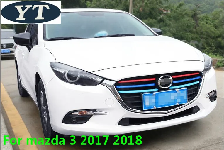 Автомобильные решетки для Mazda 3 2017 2018, автомобильные аксессуары, 6 шт./компл., Стайлинг автомобиля, автостайлинг
Автомобильные решетки для Mazda 3 2017 2018, автомобильные аксессуары, 6 шт./компл., Стайлинг автомобиля, автостайлинг