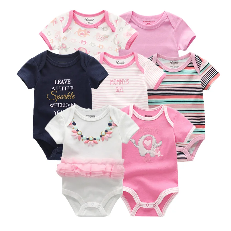 7Pcs/Lot Newborn Baby Rompers Clothing sets Cotton baby jumpsuits Roupa De Bebe Baby boy girl Clothes
7Pcs/Lot Newborn Baby Rompers Clothing sets Cotton baby jumpsuits Roupa De Bebe Baby boy girl Clothes