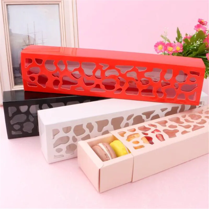 10Pcs/Lot Hollow Macarons Box Cookie Package Baking Small Cake Box for Chocolate Muffin Biscuits Luxury Wedding Party
10Pcs/Lot Hollow Macarons Box Cookie Package Baking Small Cake Box for Chocolate Muffin Biscuits Luxury Wedding Party