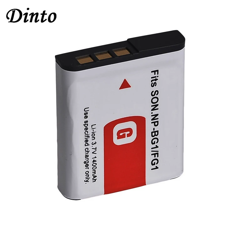 Dinto 1400mAh NP-BG1 NP-FG1 NPBG1 NPFG1 Rechargeable Li-ion Digital Camera Battery for Sony DSC H3 H5 H7 W70 W80 WX1 NP BG1 FG1
Dinto 1400mAh NP-BG1 NP-FG1 NPBG1 NPFG1 Rechargeable Li-ion Digital Camera Battery for Sony DSC H3 H5 H7 W70 W80 WX1 NP BG1 FG1
