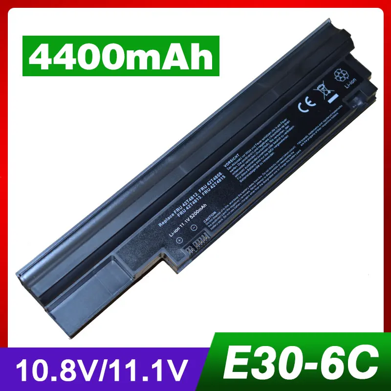 6 cells Laptop Battery For Lenovo ThinkPad Edge 13 E30 E31 42T4806 42T4807 42T4812 42T4813 42T4814 42T4815 57Y4564 57Y4565
6 cells Laptop Battery For Lenovo ThinkPad Edge 13 E30 E31 42T4806 42T4807 42T4812 42T4813 42T4814 42T4815 57Y4564 57Y4565